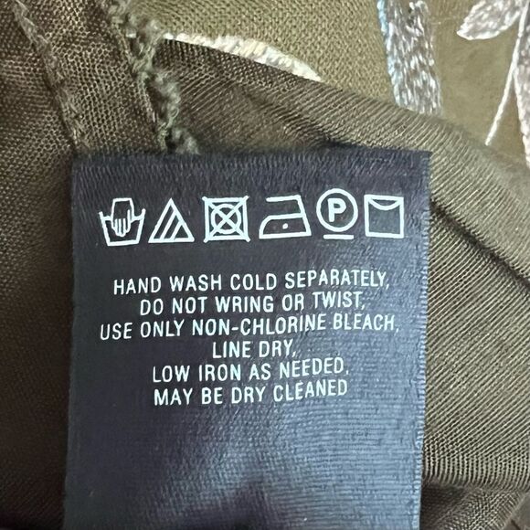 Anthropologie Vanessa Virginia Embroidered Floral Tulipa Skirt Size 2 - Picture 8 of 9